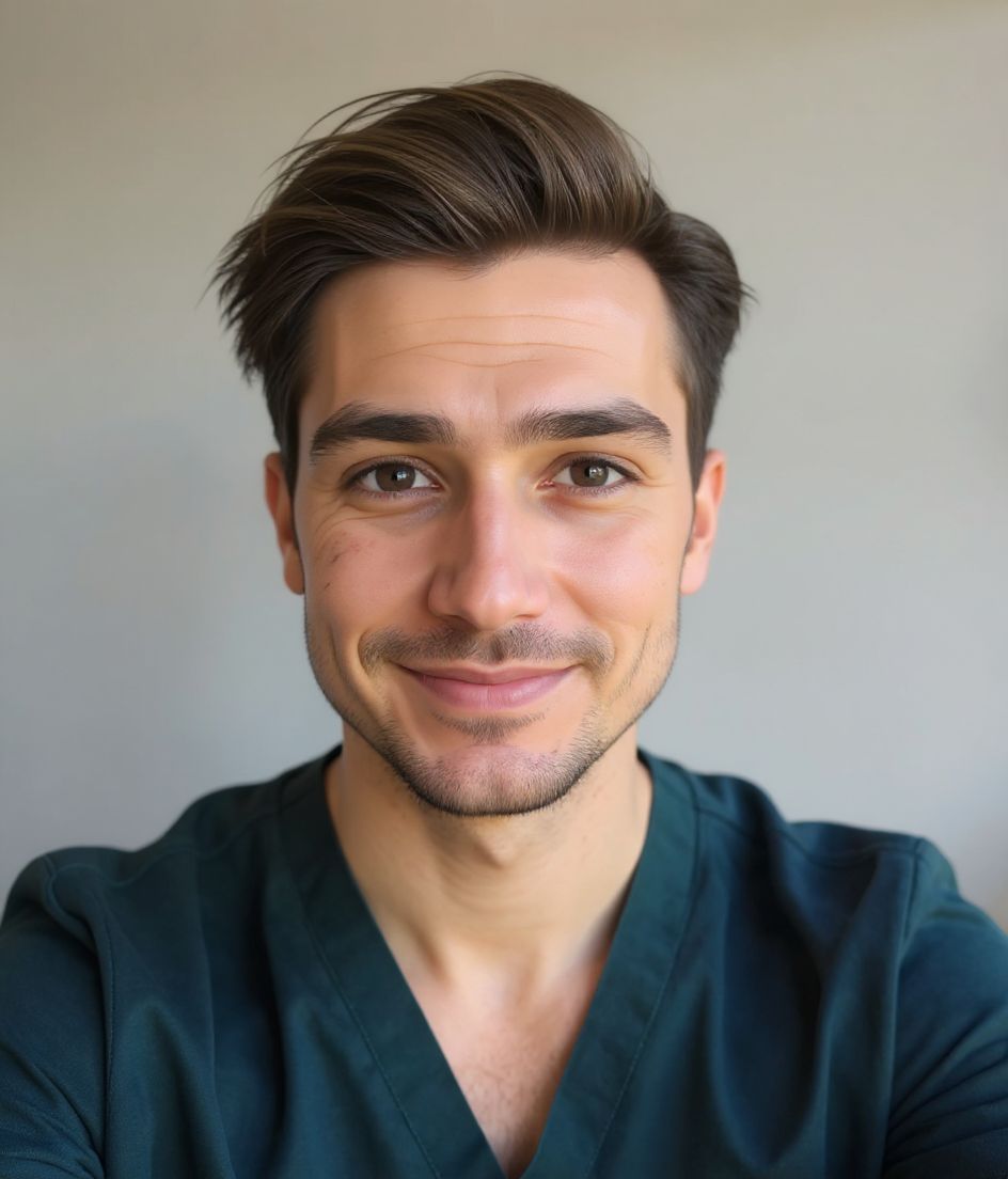 Healthcare headshot example from HeadshotCam