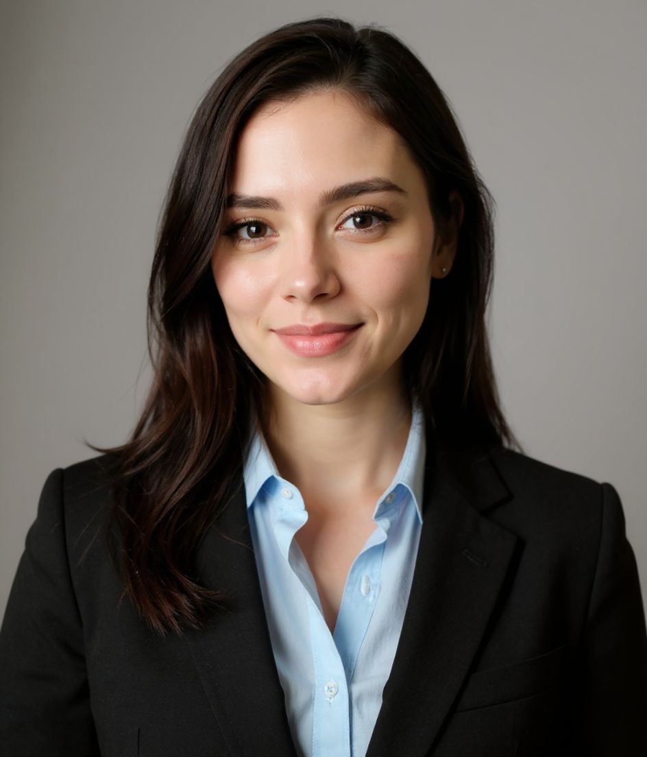 Polished & Pro — AI-generated headshot example