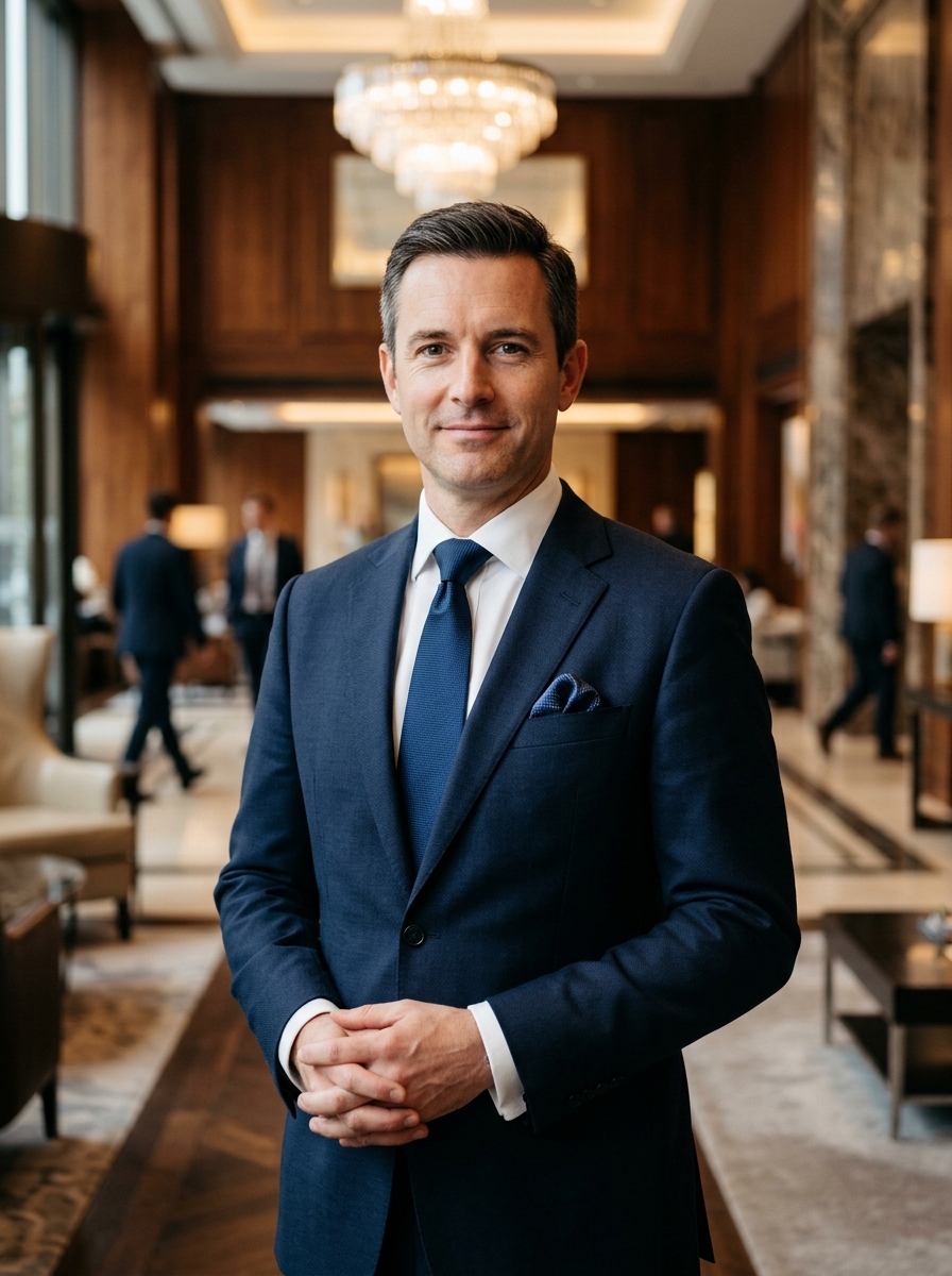 Banker — AI headshot example