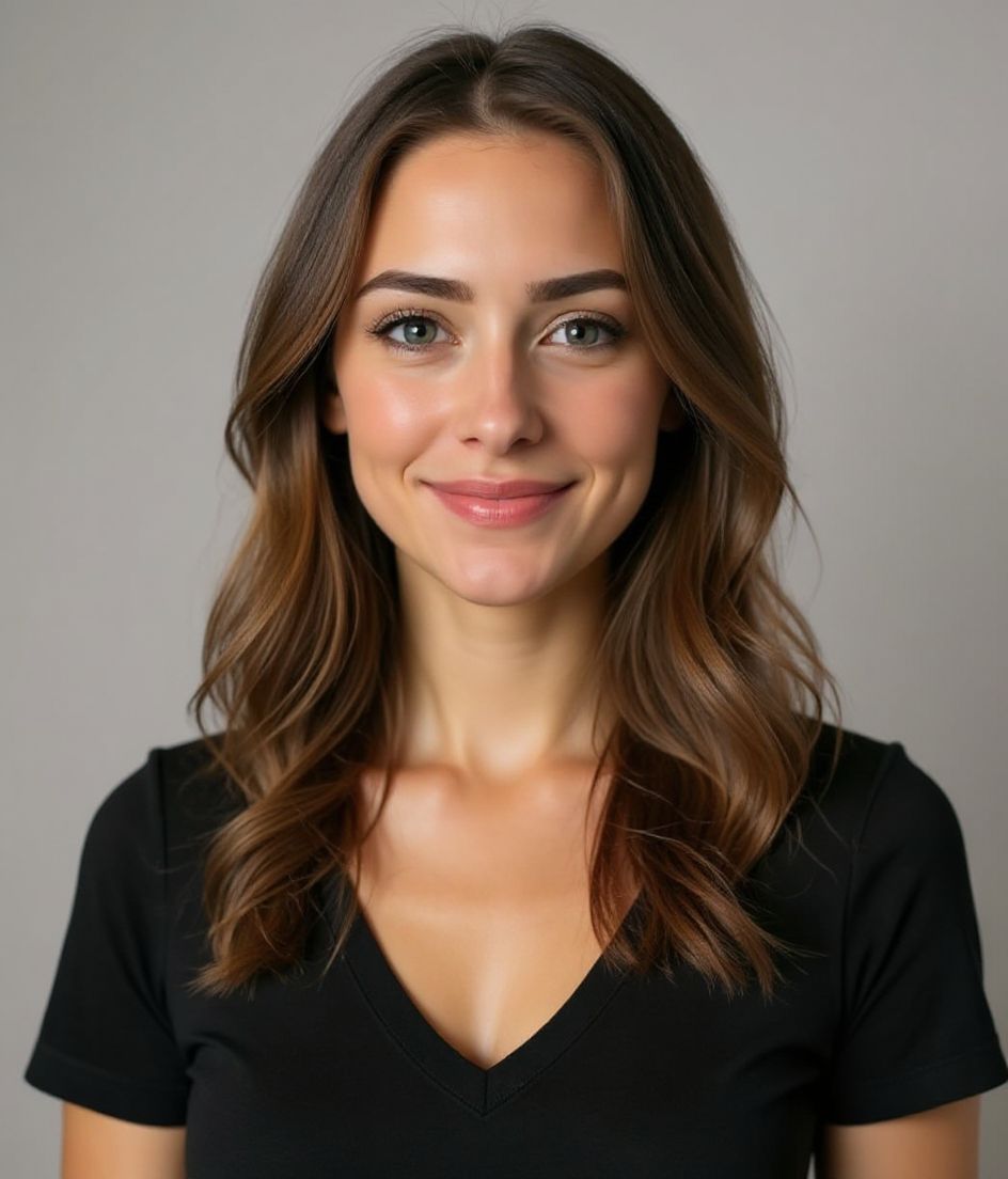 Conference Badge Photo headshot example