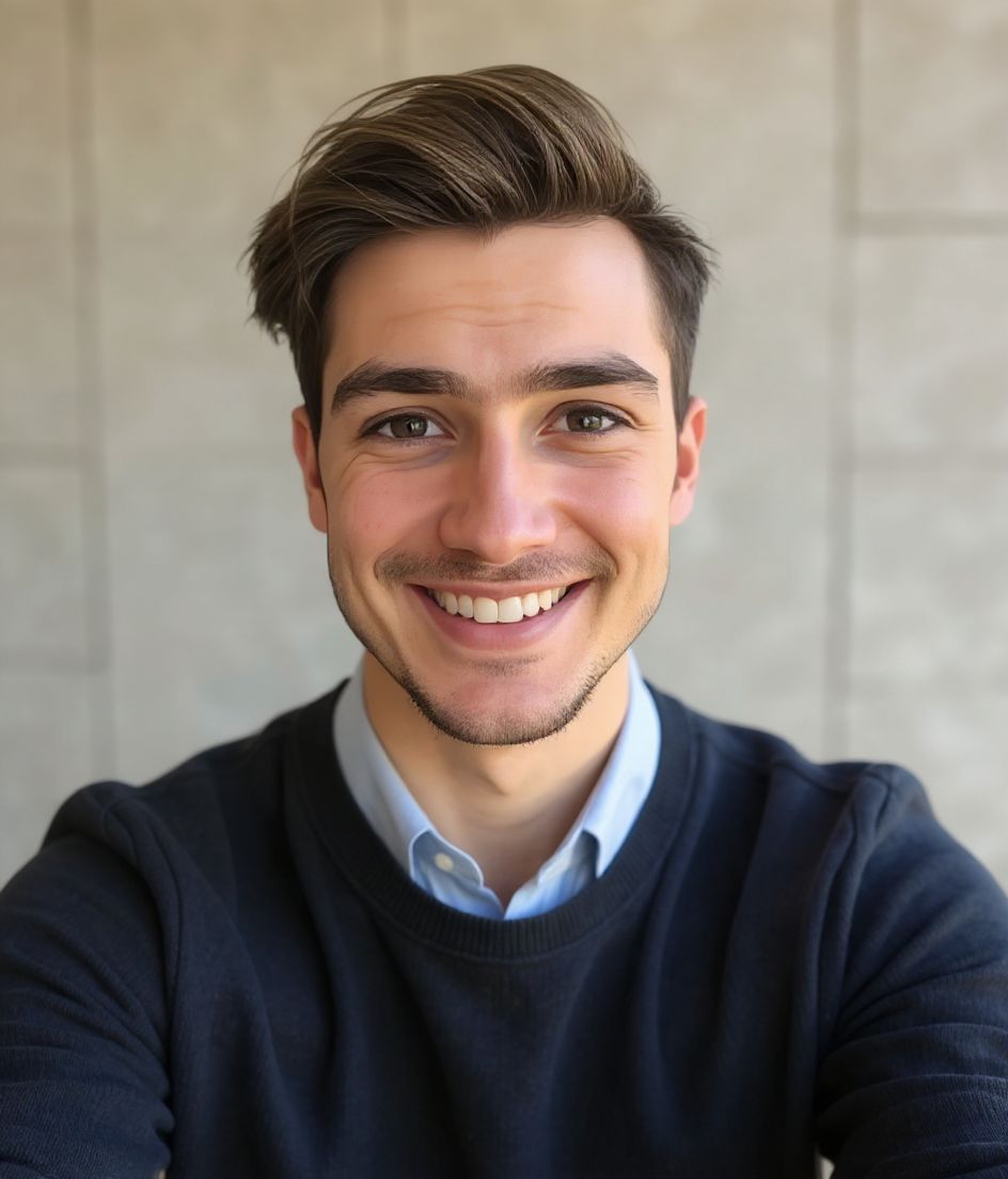 About Page Photo headshot example